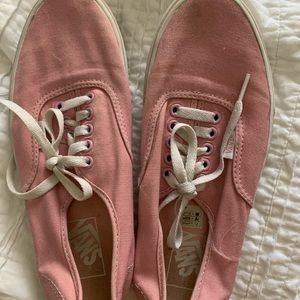 Pink Low Top Vans